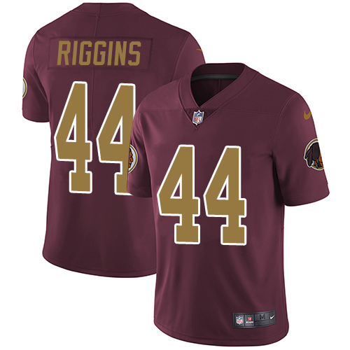 Nike Redskins #44 John Riggins Burgundy Red Alternate Men's Stitched NFL Vapor Untouchable Limited Jersey